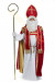 La crosse épiscopale du Père Noël en métal
