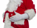 Costume de Père Noël de luxe en polaire - ensemble complet de 13 éléments et de 4 accessoires